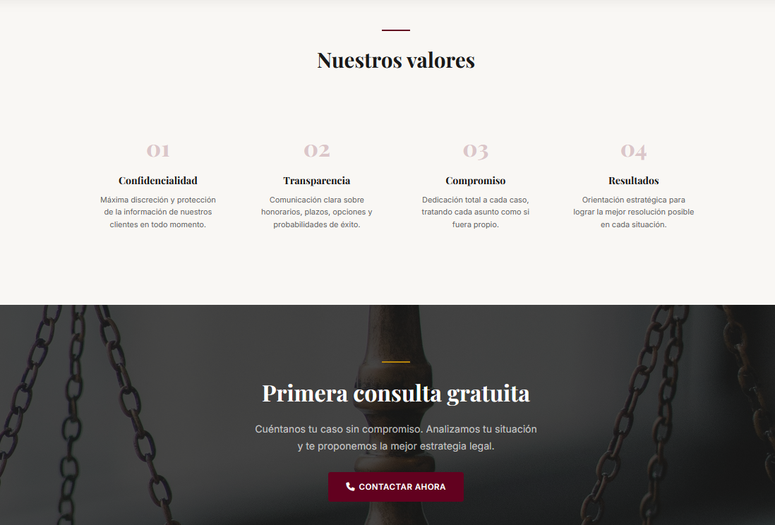 Varela & Asociados - Valores y CTA