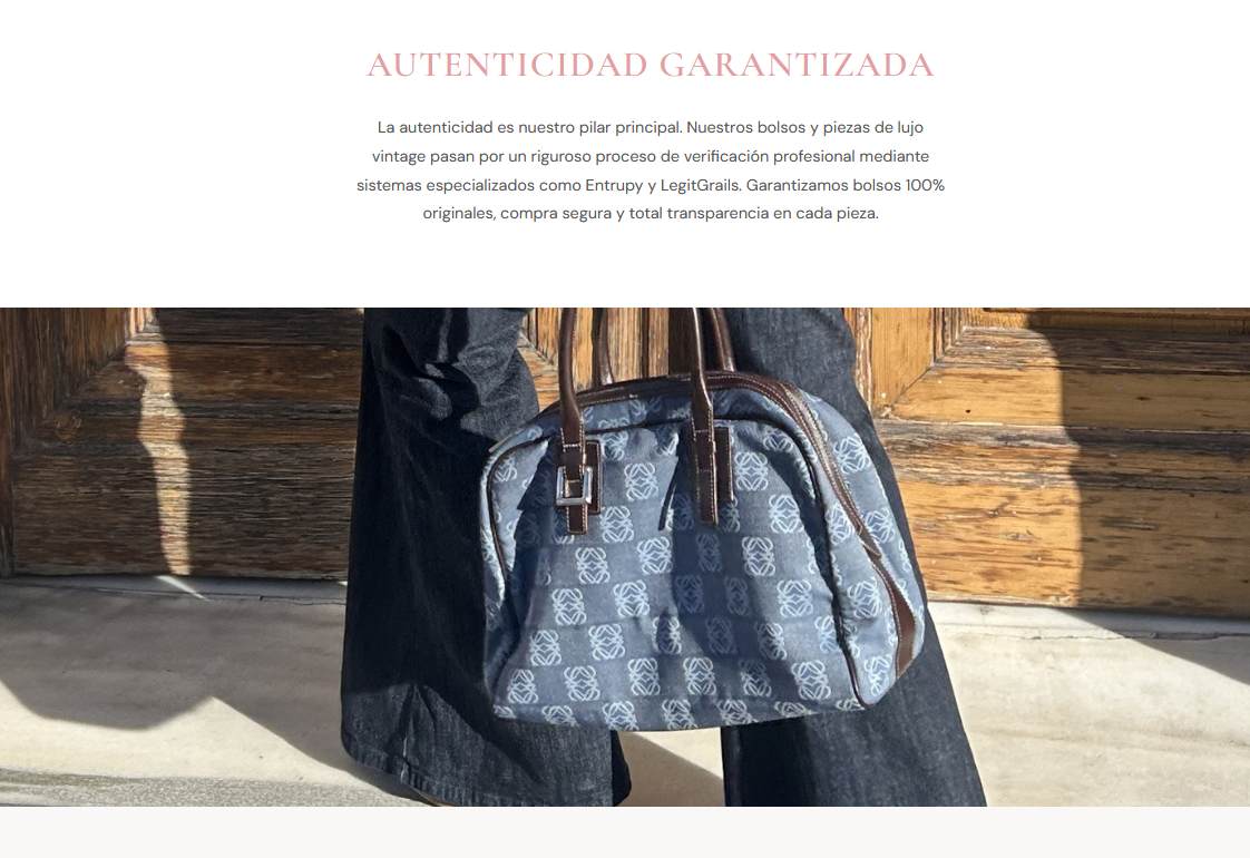 Vintaj - Autenticidad garantizada