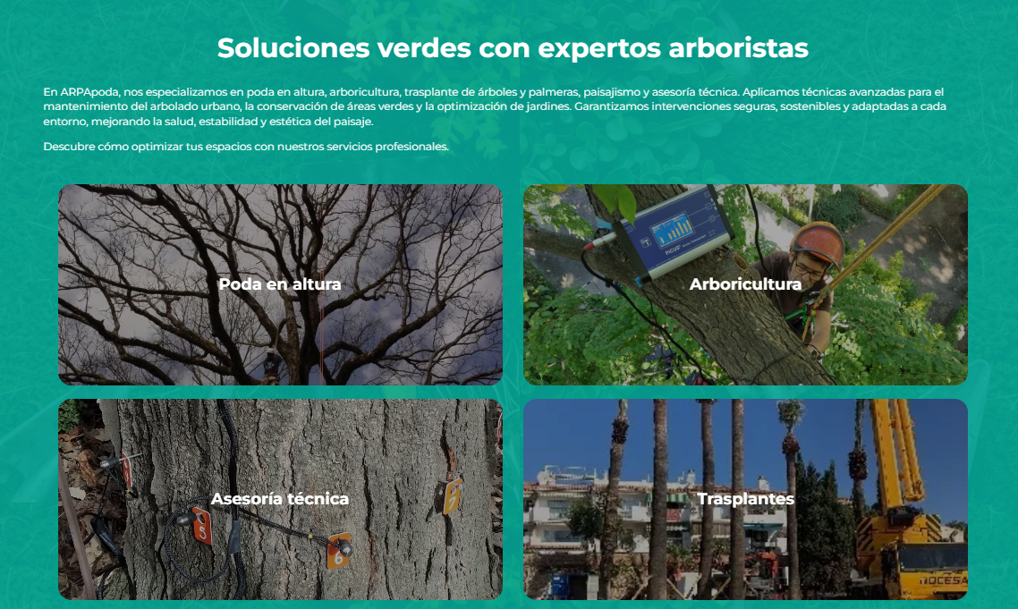 ARPApoda - Servicios